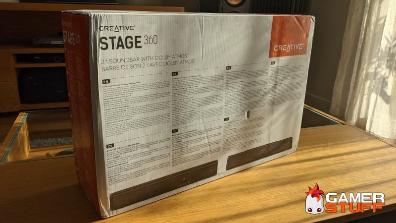 test barre de son Creative Stage 360