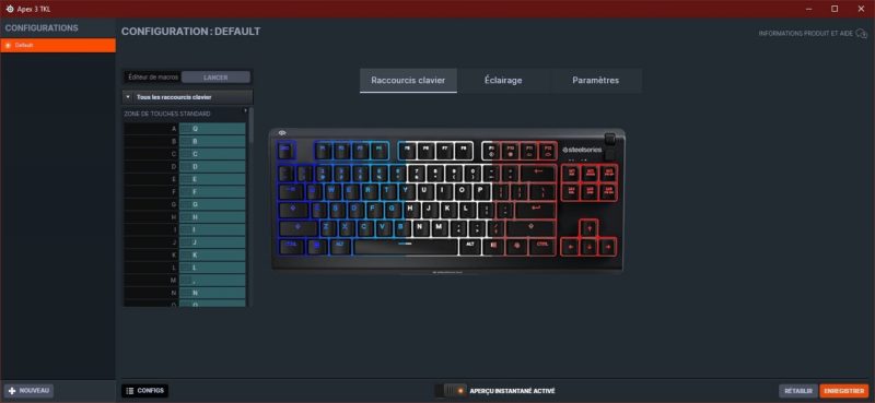 Steelseries Apex 3 TKL