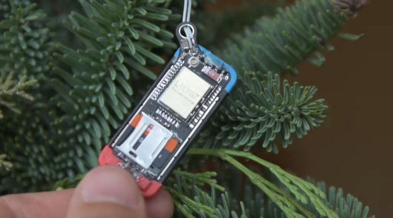 Décoration de Noël Nintendo Switch miniature