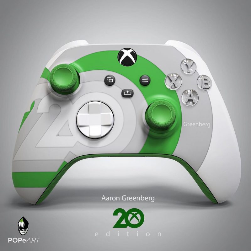 fan art manette Xbox Series 20th anniversary