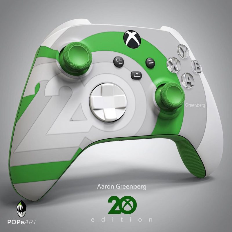 fan art manette Xbox Series 20th anniversary