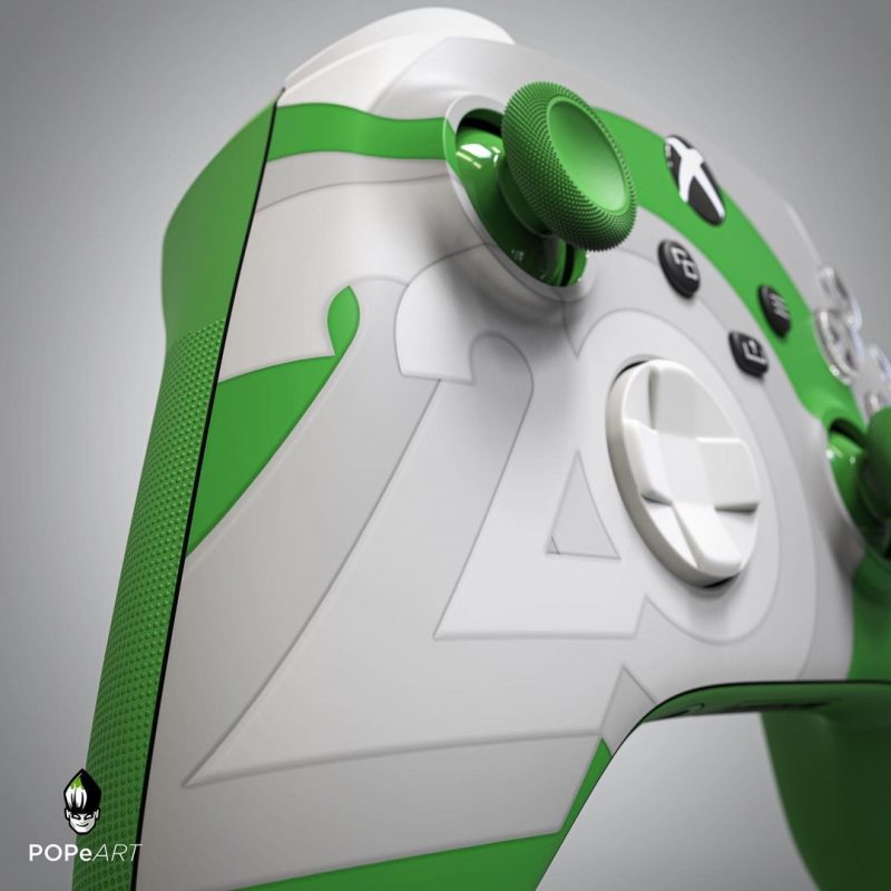 fan art manette Xbox Series 20th anniversary