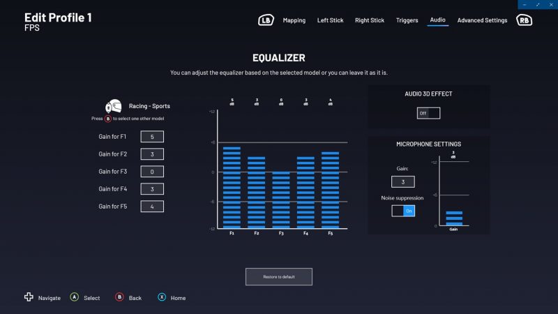 Nacon - logiciel Revolution X