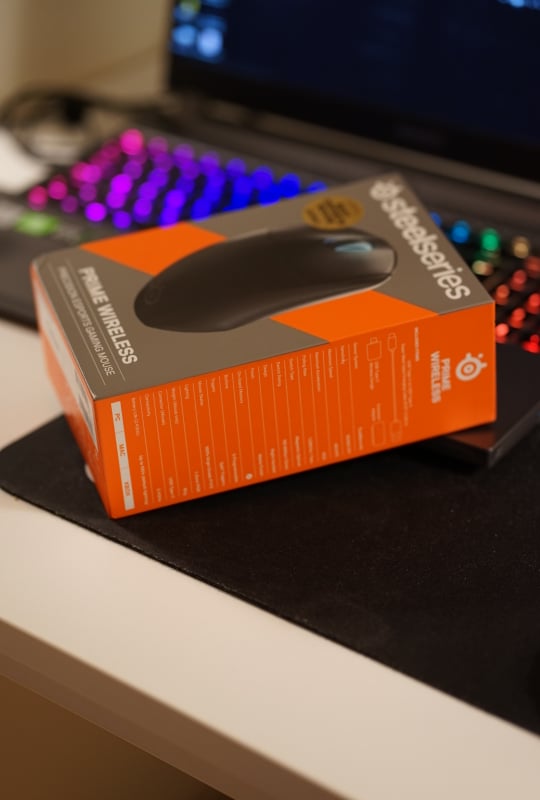 test produit SteelSeries PrimeWireless 02