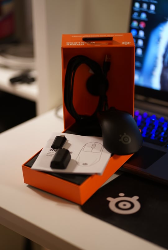 test produit SteelSeries PrimeWireless 07 1