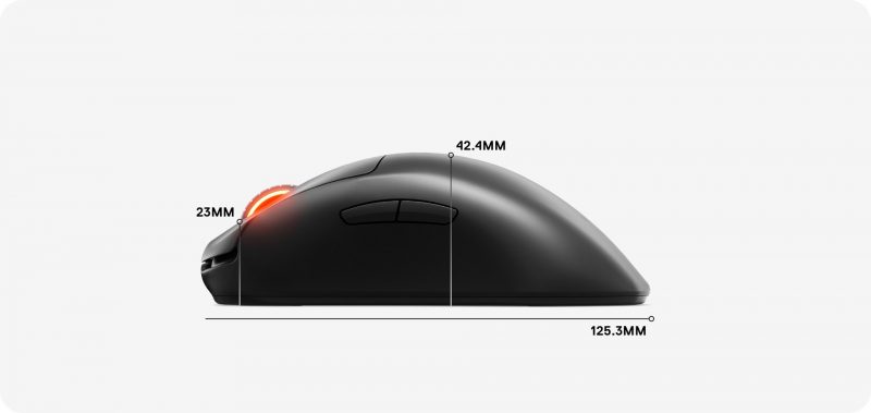 test produit SteelSeries PrimeWireless 11